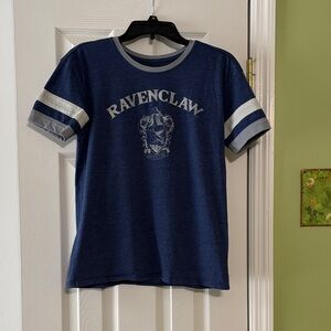 Warner Bros. Ravenclaw Navy and Gray Women’s T-Shirt